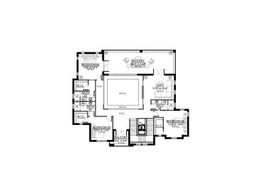 2nd Floor Plan, 070H-0099