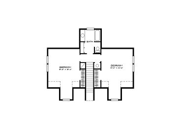 2nd Floor Plan, 008H-0034