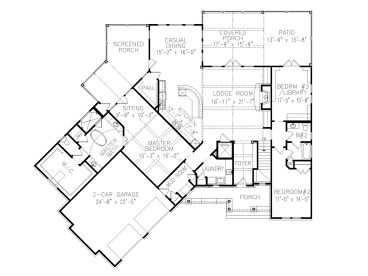 Floor Plan, 084H-0016