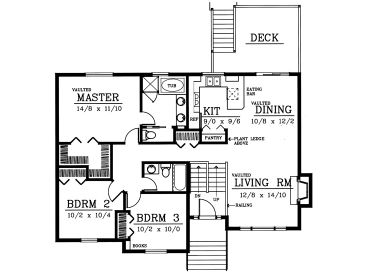 Floor Plan, 026H-0082
