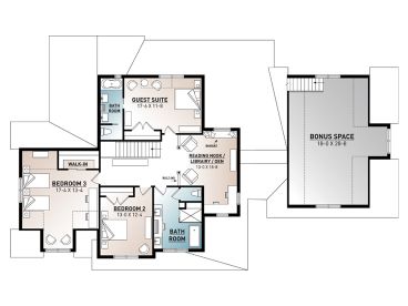 2nd Floor Plan, 027H-0503