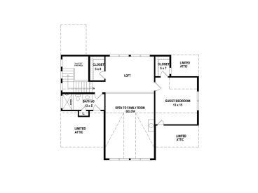 2nd Floor Plan, 006H-0165