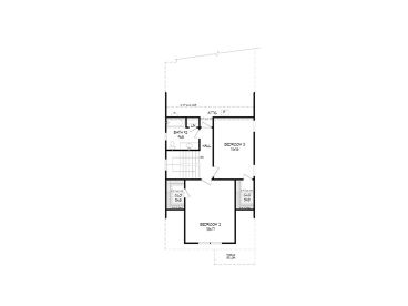 2nd Floor Plan, 062H-0402