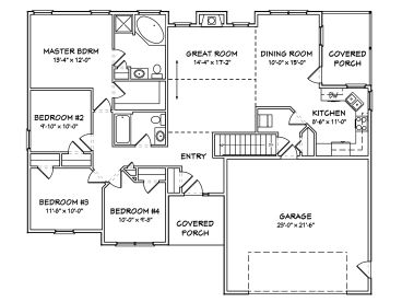 Floor Plan, 048H-0059