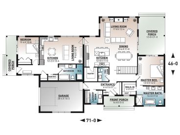 Floor Plan, 027H-0532