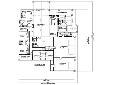 Floor Plan, 012H-0278