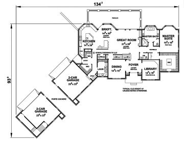 1st Floor Plan, 031H-0288