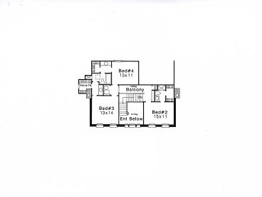 2nd Floor Plan, 002H-0059