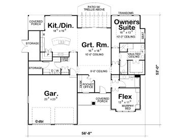 Floor Plan, 031H-0349