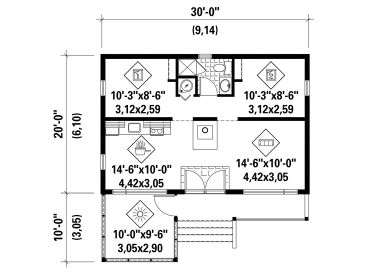 Floor Plan, 072H-0190