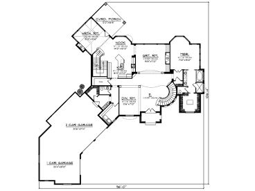 1st Floor Plan, 020H-0431