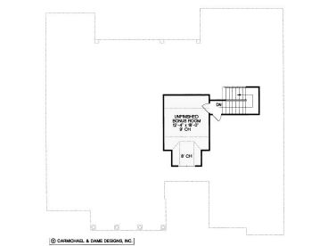 2nd Floor Plan, 031H-0169