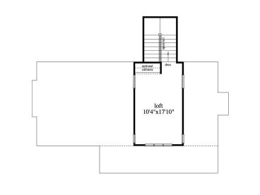2nd Floor Plan, 053H-0077
