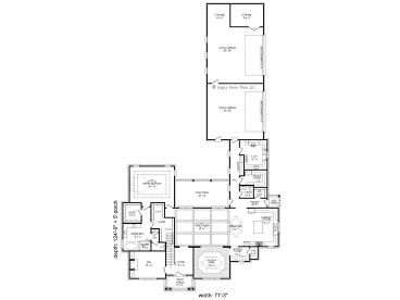 1st Floor Plan, 062H-0126