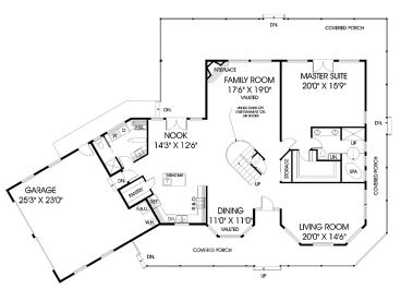 1st Floor Plan, 013H-0051