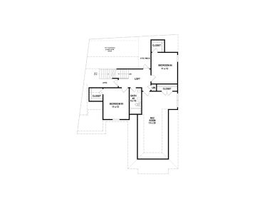 2nd Floor Plan, 006H-0202
