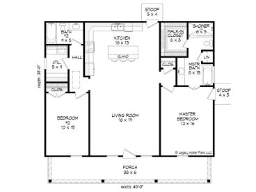 Floor Plan, 062H-0315