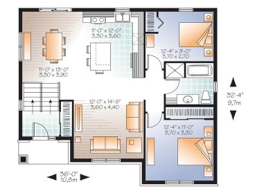 Floor Plan, 027H-0326