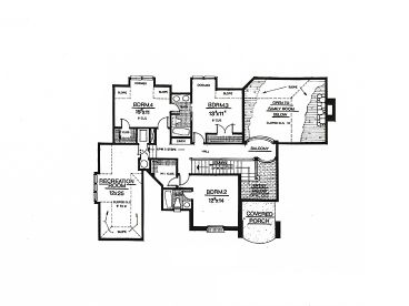 2nd Floor Plan, 002H-0077