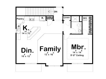 2nd Floor Plan, 050G-0078