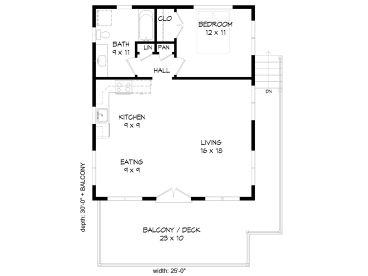 Floor Plan, 062H-0254