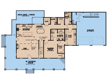 1st Floor Plan, 074H-0180