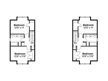 2nd Floor Plan, 051M-0020