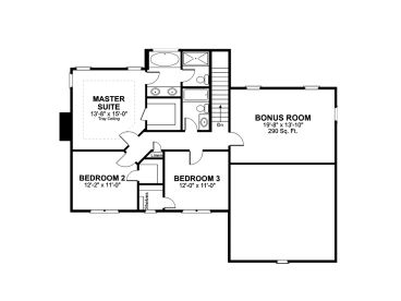 2nd Floor Plan, 007H-0029