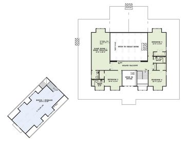 2nd Floor Plan, 025H-0225