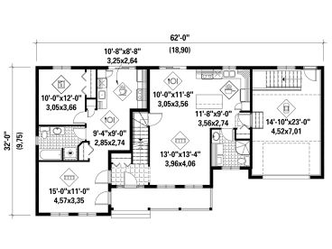 1st Floor Plan, 072H-0176