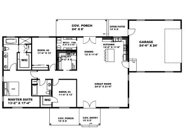 Floor Plan, 012H-0274