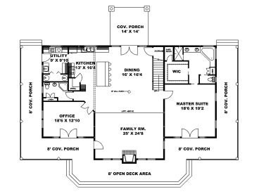 1st Floor Plan, 012H-0261
