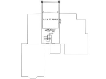 2nd Floor Plan, 012H-01176