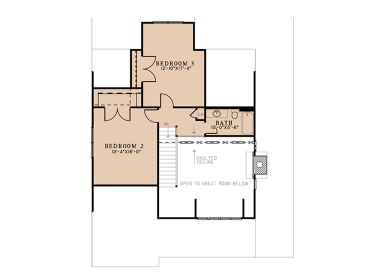 2nd Floor Plan, 074H-0231
