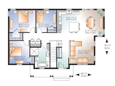 Floor Plan, 027H-0294