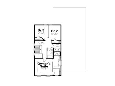 2nd Floor Plan, 031H-0412