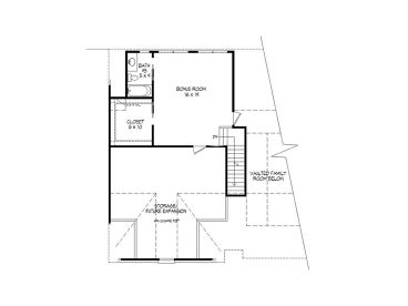 2nd Floor Plan, 062H-0183