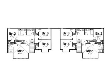 2nd Floor Plan, 050M-0005