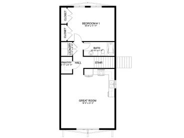 2nd Floor Plan, 065G-0025
