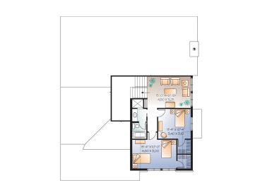 2nd Floor Plan, 027H-0263