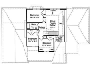 2nd Floor Plan, 046H-0016