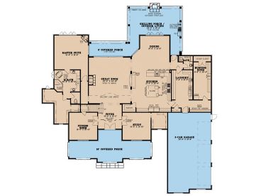 1st Floor Plan, 074H-0055