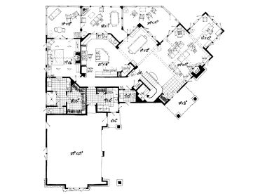 Floor Plan, 066H-0013