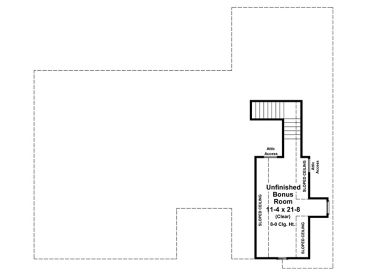 2nd Floor Plan, 001H-0062