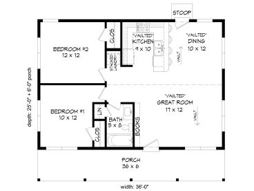 Floor Plan, 062H-0440