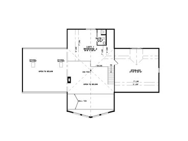 2nd Floor Plan, 025L-0029