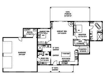 Floor Plan, 012H-0271