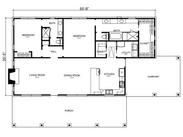 Floor Plan, 008H-0074