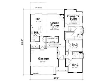 Floor Plan, 031H-0348