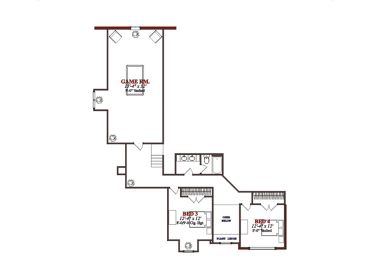 2nd Floor Plan, 073H-0032